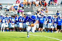 Clayton High School host a football scrimmage