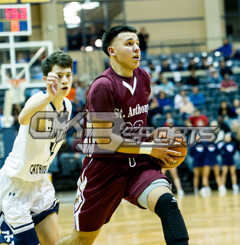 Olen C. Kelley III's coverage of the St. Anthony feat. Central Catholic boys basketball