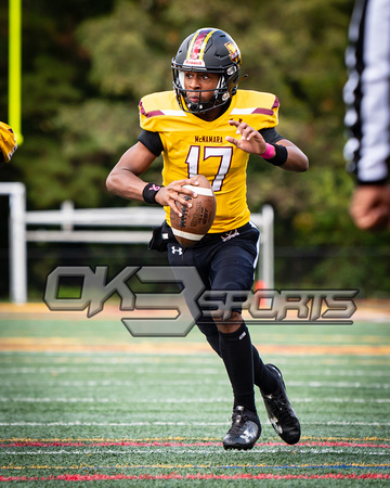 OK3Sports coverage of the high school football game featuring Bishop McNamara Mustangs and the Gonzaga Eagles