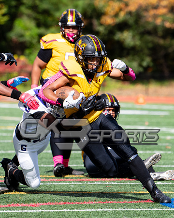 OK3Sports coverage of the high school football game featuring Bishop McNamara Mustangs and the Gonzaga Eagles