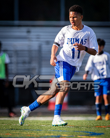 OK3Sports coverage of the high school boys soccer game featuring Wise Pumas and the Flowers Jaguars