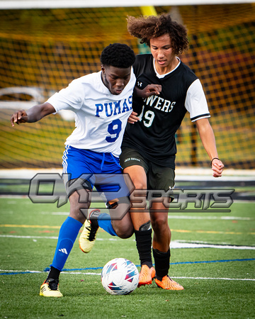 OK3Sports coverage of the high school boys soccer game featuring Wise Pumas and the Flowers Jaguars