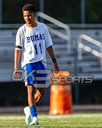 OK3Sports coverage of the high school boys soccer game featuring Wise Pumas and the Flowers Jaguars