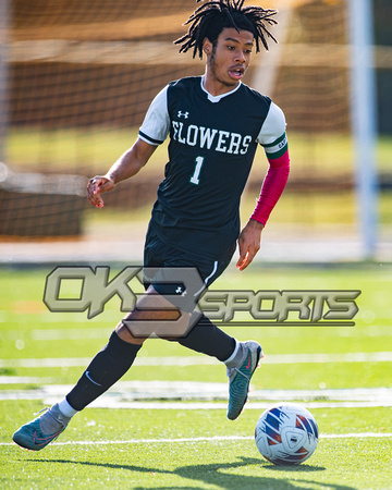 OK3Sports coverage of the high school boys soccer game featuring Wise Pumas and the Flowers Jaguars