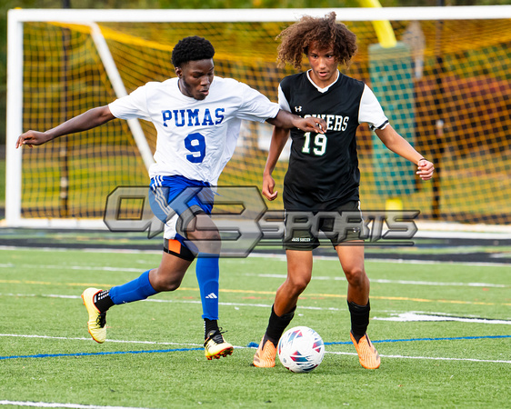 OK3Sports coverage of the high school boys soccer game featuring Wise Pumas and the Flowers Jaguars