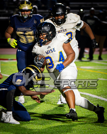 OK3Sports coverage of the high school JV football game featuring Wise Pumas and the Potomac Wolverines