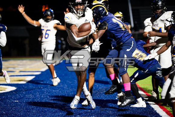 OK3Sports coverage of the high school JV football game featuring Wise Pumas and the Potomac Wolverines