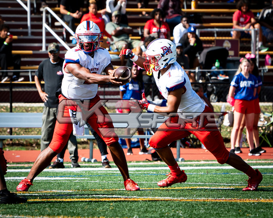 OK3Sports coverage of the high school football game featuring Bishop McNamara Mustangs and the DeMatha Staggs