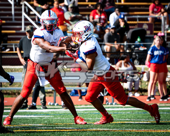 OK3Sports coverage of the high school football game featuring Bishop McNamara Mustangs and the DeMatha Staggs