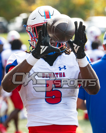 OK3Sports coverage of the high school football game featuring Bishop McNamara Mustangs and the DeMatha Staggs