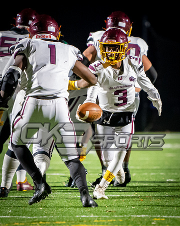 OK3Sports coverage of the high school football MPSSAA-4A playoff game featuring the Flowers Jaguars and the Bladensburg Mustangs